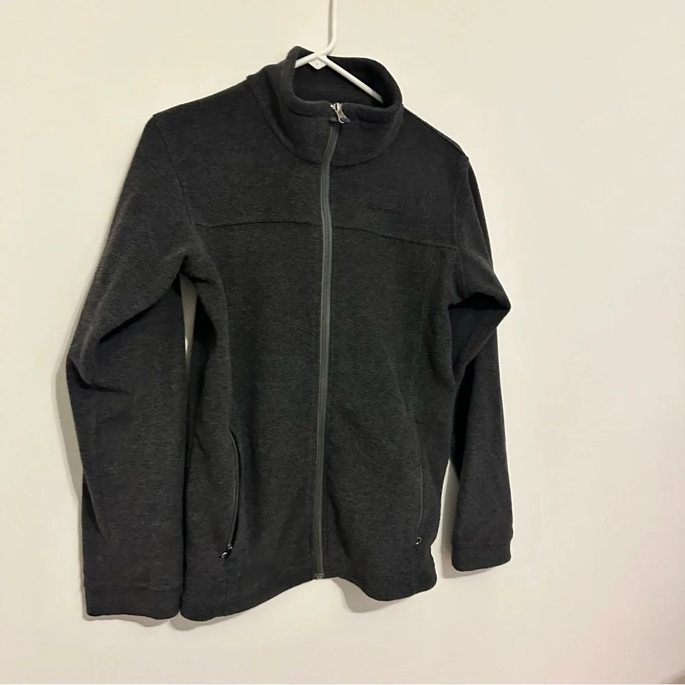 Columbia Fleece Jacket in Gray large 14/16